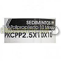 Filtro De Sedimento Polyspun 2.50 X 10 10 Mic - Pkcpp2.5X10X10-2 Filtro De Sedimento Polyspun 2.50 X 10 10 Mic - Pkcpp2.5X10X10-2