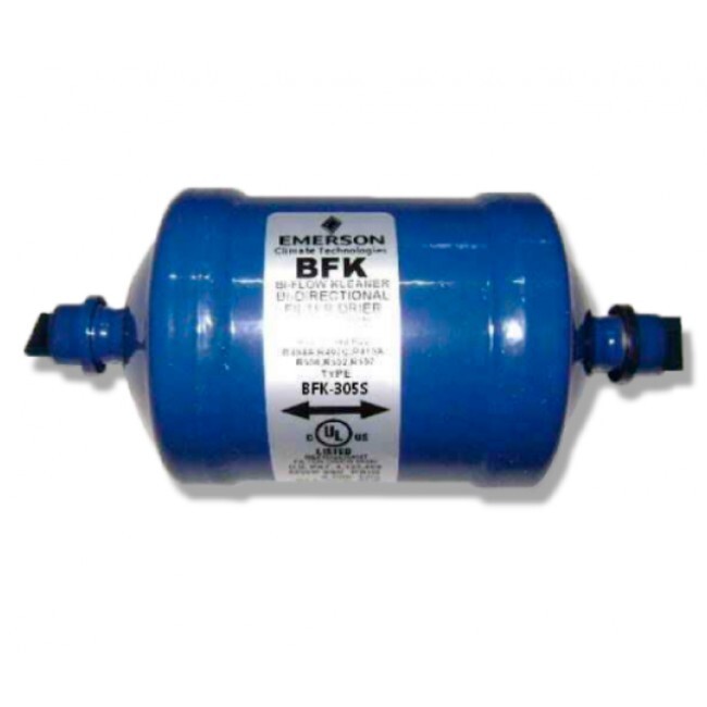 Filtro Deshidratador Bidireccional Linea De Liquido Sellado 5/8 Soldable Cap. 15 Ton. Emerson - Bfk-305S Filtro Deshidratador Bidireccional Linea De Liquido Sellado 5/8 Soldable Cap. 15 Ton. Emerson - Bfk-305S