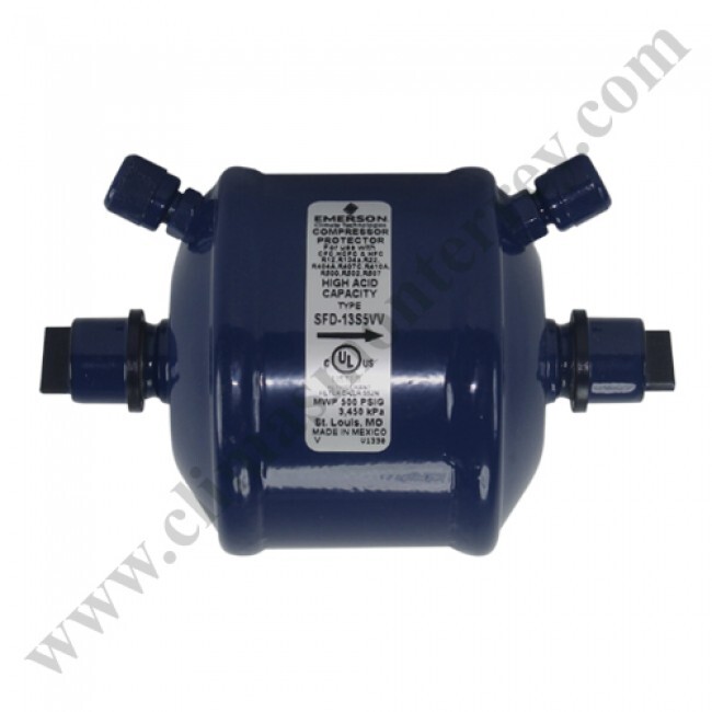 filtro-deshidratador-linea-de-succion-sellado-5-8-soldable-cap-de-flujo-3-2-ton-emerson-sfd-13s5vv filtro-deshidratador-linea-de-succion-sellado-5-8-soldable-cap-de-flujo-3-2-ton-emerson-sfd-13s5vv