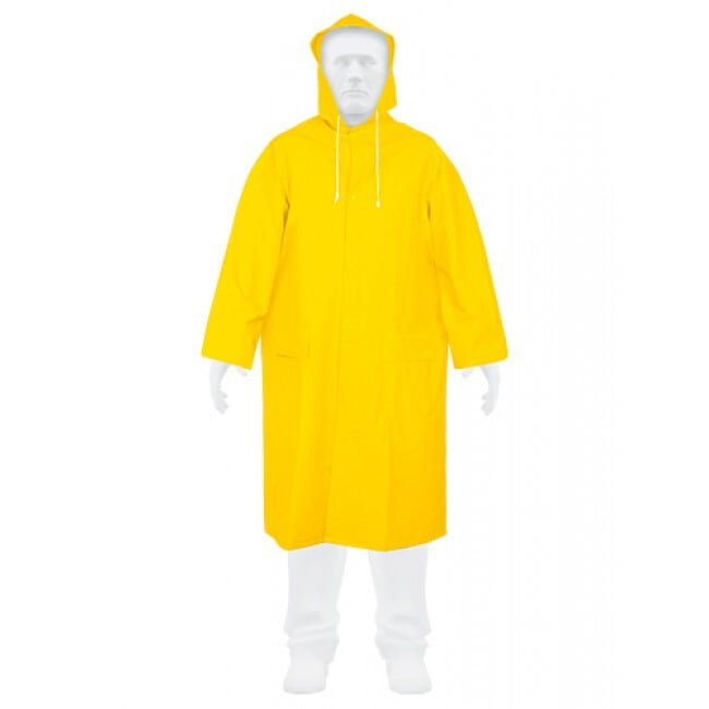 Gabardina impermeable, PVC, espesor 0.35 mm, extra grande - IMPER-XL / 14416 Gabardina impermeable, PVC, espesor 0.35 mm, extra grande - IMPER-XL / 14416