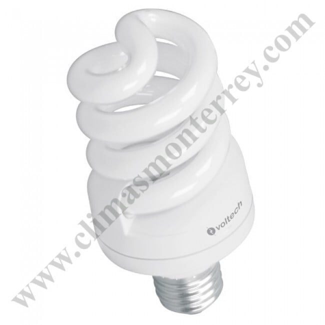 Lámpara 24 W, espiral, luz día, T4, en blíster, Volteck - F-24E / 48215 Lámpara 24 W, espiral, luz día, T4, en blíster, Volteck - F-24E / 48215