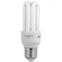 Lámpara 9 W, triple, luz día, T3, en blister, Volteck - F-9T3 / 46843 Lámpara 9 W, triple, luz día, T3, en blister, Volteck - F-9T3 / 46843