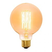 Lámpara incandescente vintage, 40W, globo - FIV-40G / 47105 Lámpara incandescente vintage, 40W, globo - FIV-40G / 47105