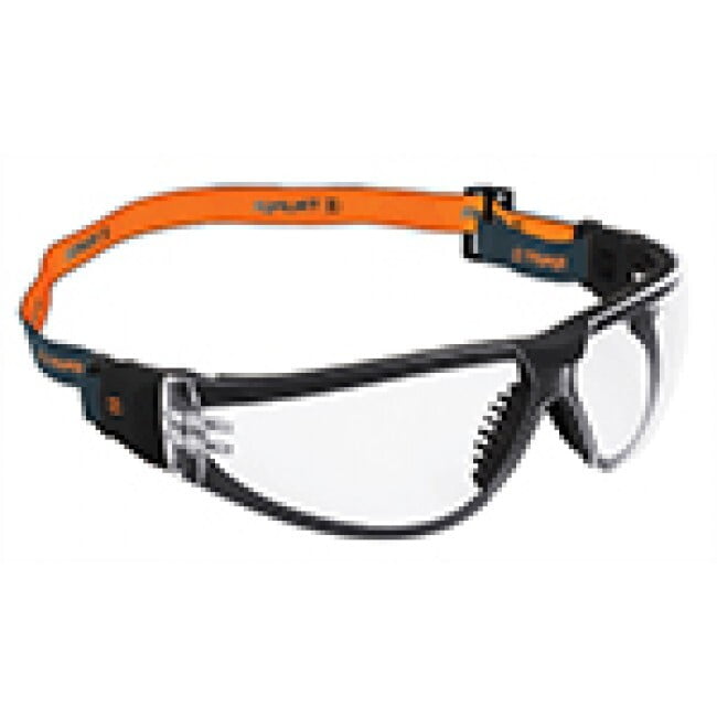 Lentes de seguridad, transparente con banda elástica, Active - LEDE-ST-R / 15304 Lentes de seguridad, transparente con banda elástica, Active - LEDE-ST-R / 15304