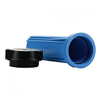 Porta Filtro Azul 1/2 Tapa Negra - Hf2-10Blbk12 Porta Filtro Azul 1/2 Tapa Negra - Hf2-10Blbk12