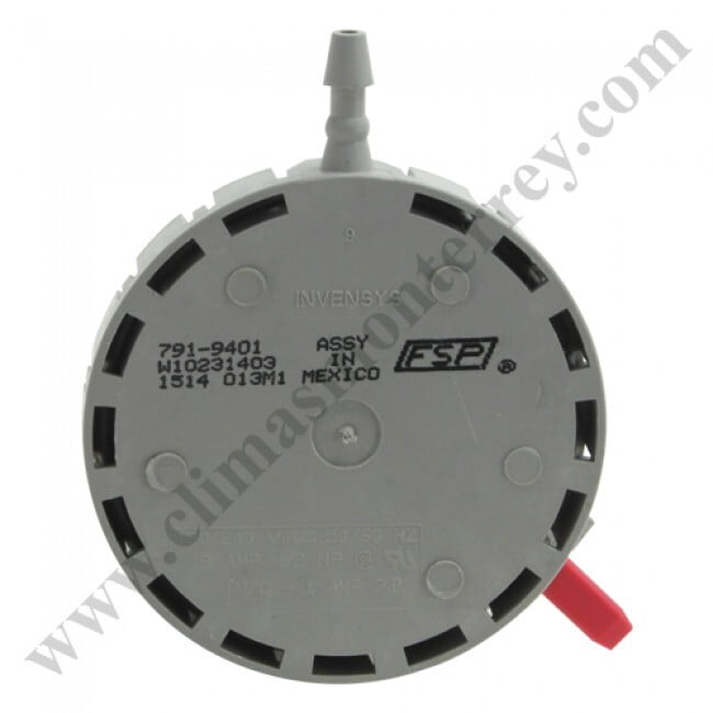 Presostato Para Lavadora, 5 Lev, 120/240Vac, 50/60Hz, 12Amp, 1/2Hp - W10231400 Presostato Para Lavadora, 5 Lev, 120/240Vac, 50/60Hz, 12Amp, 1/2Hp - W10231400