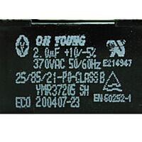 Capacitor Para Minisplit, 2.0 Mf, 370 Vac, 50/60 Hz - 3H01487G Capacitor Para Minisplit, 2.0 Mf, 370 Vac, 50/60 Hz - 3H01487G