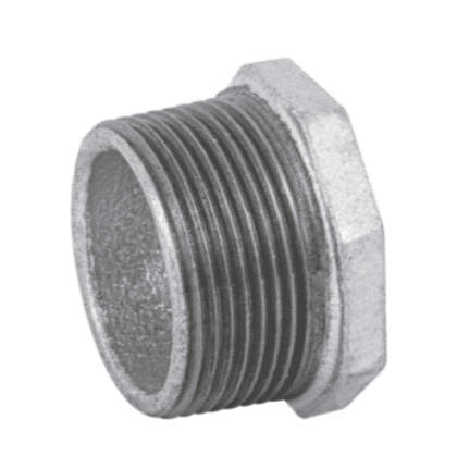 Reducción bushing, acero galvanizado, 1-1/2 x 1/2' - CG-237 / 48777 Reducción bushing, acero galvanizado, 1-1/2 x 1/2' - CG-237 / 48777