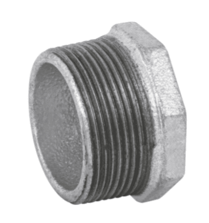 Reducción bushing, acero galvanizado, 1-1/2 x 3/4' - CG-238 / 48778 Reducción bushing, acero galvanizado, 1-1/2 x 3/4' - CG-238 / 48778
