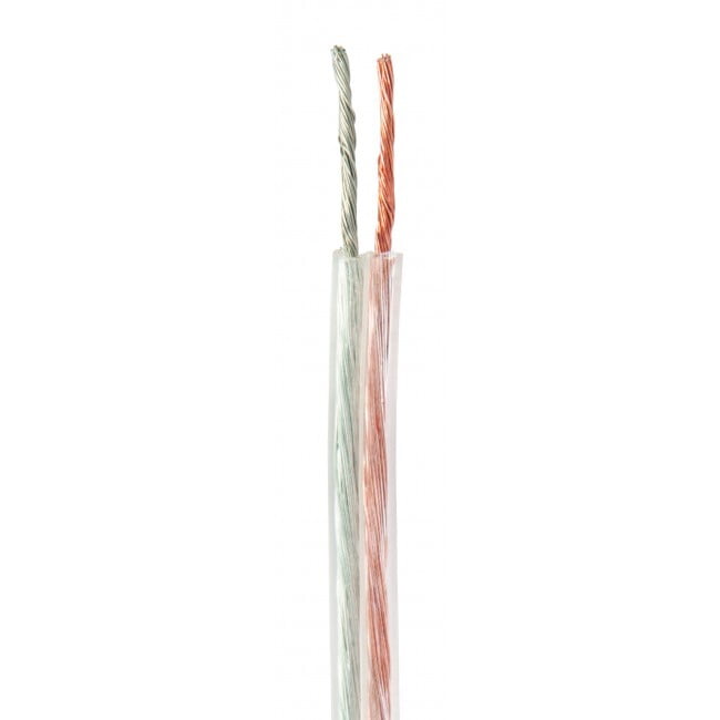 Rollo de 100 m cable polarizado transparente p/bocina 16 AWG - CABO-16P / 46269 Rollo de 100 m cable polarizado transparente p/bocina 16 AWG - CABO-16P / 46269