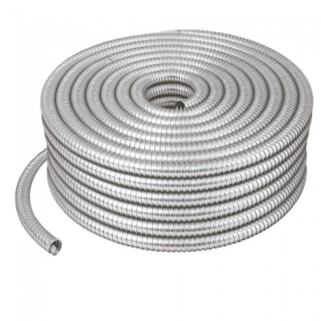 Rollo de 50 m de tubo flexible liquid tight de 1/2', Volteck - TFR-1/2 / 47321 Rollo de 50 m de tubo flexible liquid tight de 1/2', Volteck - TFR-1/2 / 47321