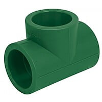 Tee de PPR sencilla, 1-1/4', 40mm - CV-764 / 45465 Tee de PPR sencilla, 1-1/4', 40mm - CV-764 / 45465