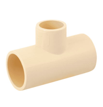 Tee reducida de CPVC, 3/4' x 3/4' x 1/2' - CPVC-722 / 45072 Tee reducida de CPVC, 3/4' x 3/4' x 1/2' - CPVC-722 / 45072
