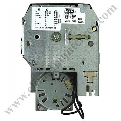 Timer Para Lavadora, 1/2Hp, 15-7.5A, 125-250Vac / 13-6.5A, 125-250Vac / 5-2.5A, 125-250Vac - 661597