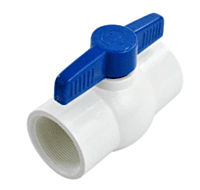 Válvula esfera de pvc, 1-1/2', roscable - PVC-ES-1-1/2R / 49154 Válvula esfera de pvc, 1-1/2', roscable - PVC-ES-1-1/2R / 49154