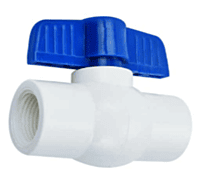 Válvula esfera de pvc, 2', roscable - PVC-ES-2R / 49155 Válvula esfera de pvc, 2', roscable - PVC-ES-2R / 49155