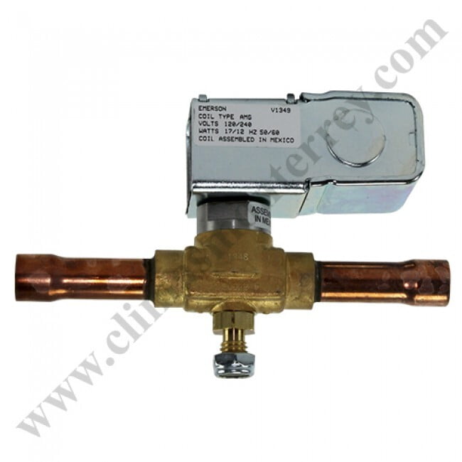 Valvula De Solenoide Emerson Serie 200Rb, Para 5/8, Conexion Soldable - 200Rb5T5T Valvula De Solenoide Emerson Serie 200Rb, Para 5/8, Conexion Soldable - 200Rb5T5T
