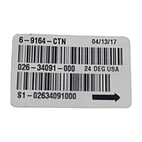 Aspa Aluminio, Central York, 2 Hojas, Flecha 1/2, Diametro 18 pulg, Grados 24, Rotacion CW - 026-34091-000