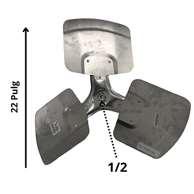 aspa-aluminio-york-clima-central-de-5-ton-22-pulg-diametro-flecha-de-1-2-3-hojas-02634093000