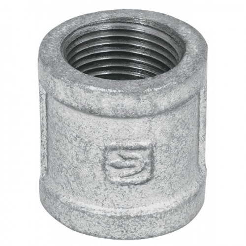 Cople reforzado, acero galvanizado, 1-1/4' - CG-204 / 48768