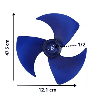 Aspa Condensador Para Minisplit Mirage 47.5 x 12.1cm 13320009000047