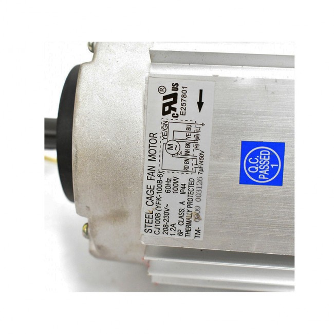 Motor Doble Flecha Ventana Mirage, 100W, 6Polos Cj100B(Yfk-100B-6) - 150116061