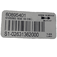 Aspa Acero Galv, Central York, 2 Hojas, Flecha 1/2, Diametro 18 Pulg, Grados 30, Rotacion CW - 2631362000