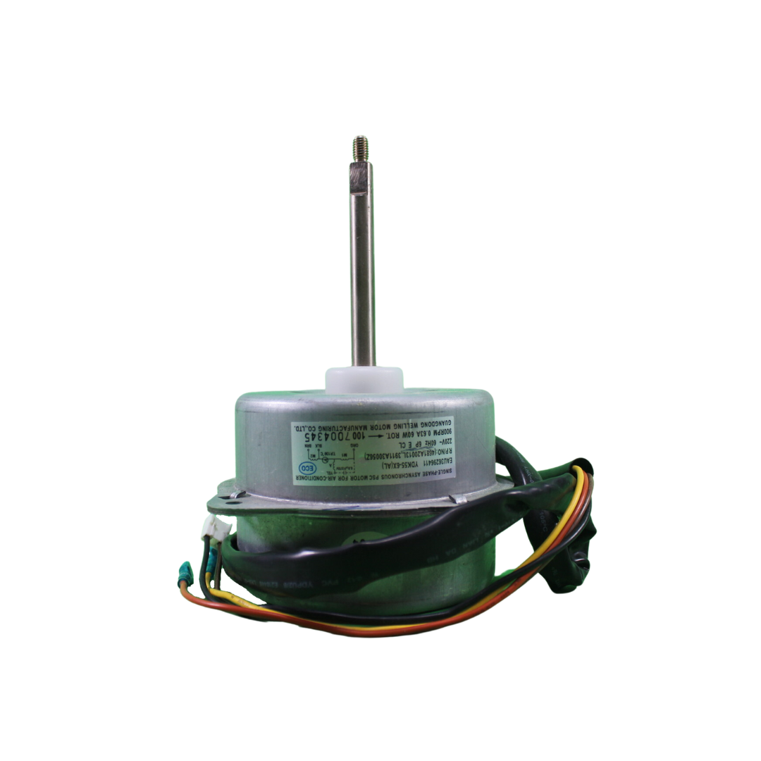 Motor Para Minisplit, Condensador, 220V, 60Hz, 900Rpm, 60W, 0.63A, Capacitor 6Mf 370V