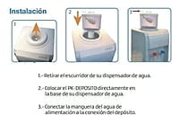 PK Deposito para 4 Litros para dispensador de Agua