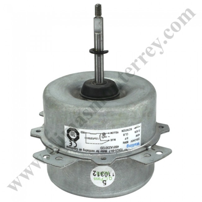 Motor Para Minisplit, Condensador, 220V, 60Hz, 0.81A, Capacitor 6Mf 370V