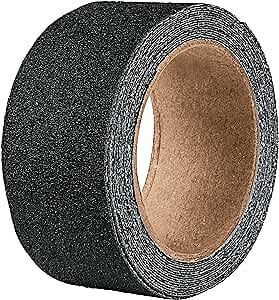 Cinta adhesiva antiderrapante en rollo, 50 mm, negra - CAD-RN / 12532