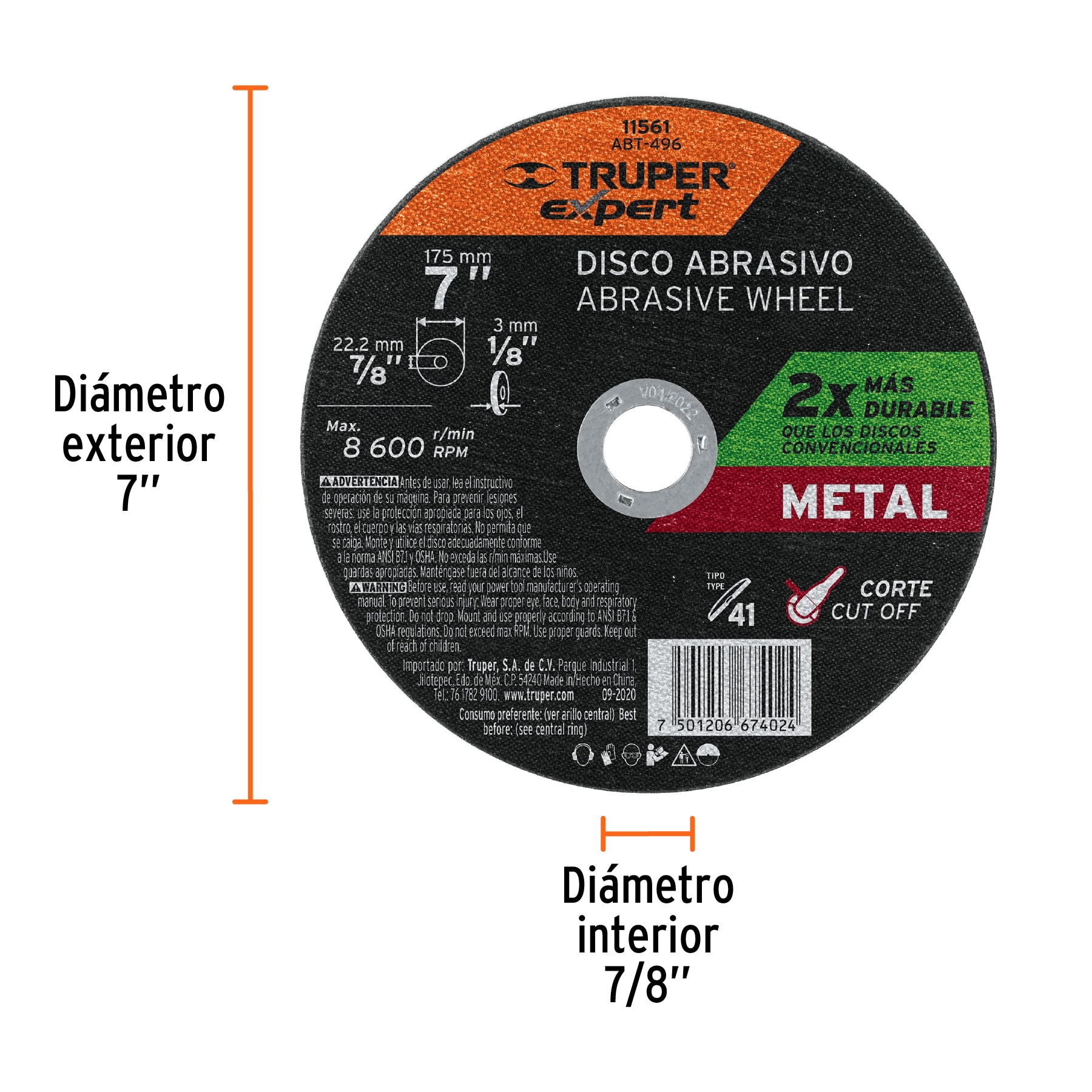 disco-para-corte-de-metal-tipo-41-diámetro-7-abt-496-11561