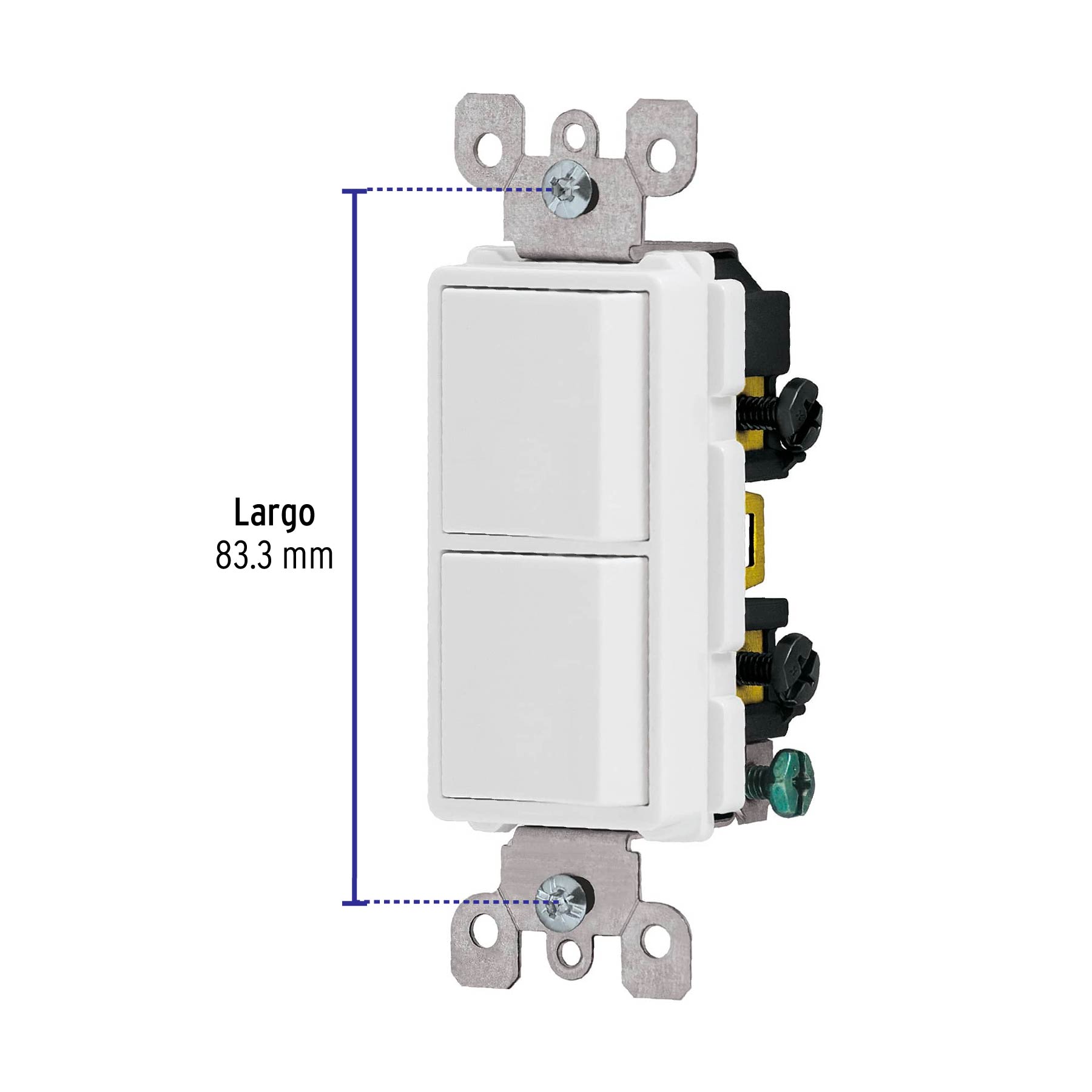 Interruptor dúplex, línea Classic - APDO-CL / 46006