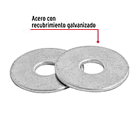 Bolsa con 1 kg de arandelas planas de 1/4' - ARA-1/4 / 44543