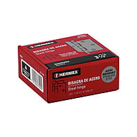 Bisagra cuadrada 3-1/2', acero inoxidable, redonda - BC-354R / 43223