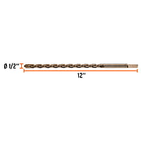 Broca para concreto, 1/2 x 12' - BCT-1/2X12 / 11233