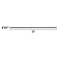 Broca para concreto, 1/4 x 12' - BCT-1/4X12 / 11209