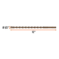 Broca SDS Plus 1/2 x 12' - BS-1/2X12 / 11281