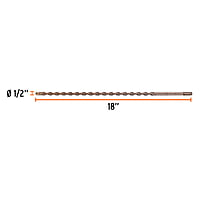 Broca SDS Plus 1/2 x 18' - BS-1/2X18 / 11282