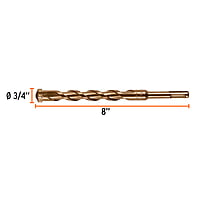 Broca SDS Plus 3/4 x 8' - BS-3/4X8 / 11286