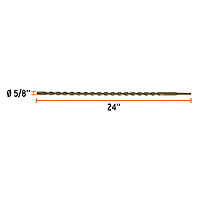 Broca SDS Plus 5/8 x 24' - BS-5/8X24 / 11276