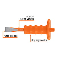 cincel-de-corte-frío-3-4-x-8-con-grip-c-3-4x8g-12278