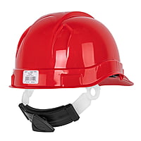 Casco de seguridad, ajuste de matraca, rojo - CAS-R / 10373