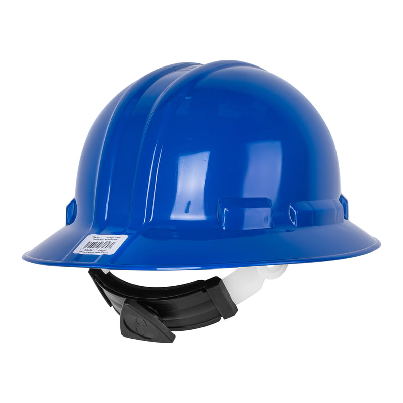 Casco de seguridad, ala ancha, azul - CAS-ZX / 10570