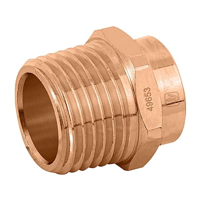 Conector de cobre, rosca exterior 1-1/2' - CC-615 / 48896