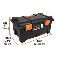 Caja para herramienta de 22' sin compartimentos - CHA-22N / 19780