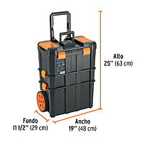 Caja para herramientas 19'x25' 3 en 1 desmontable con ruedas 102644