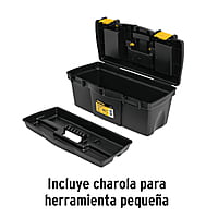 Caja plástica 19' con compartimentos, Pretul - CHP-19CP / 20604