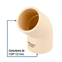 Codo 45° CPVC 1-1/4' - CPVC-864 / 48929