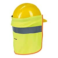 Cubrenuca para casco, verde con reflejante, 30 cm - CUNU-V / 13165